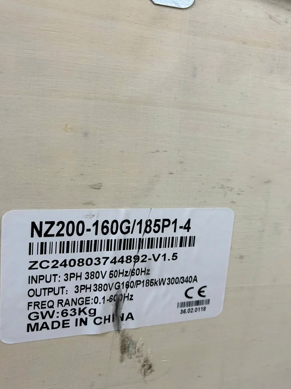 Biến tần Zoncn 160/185KW